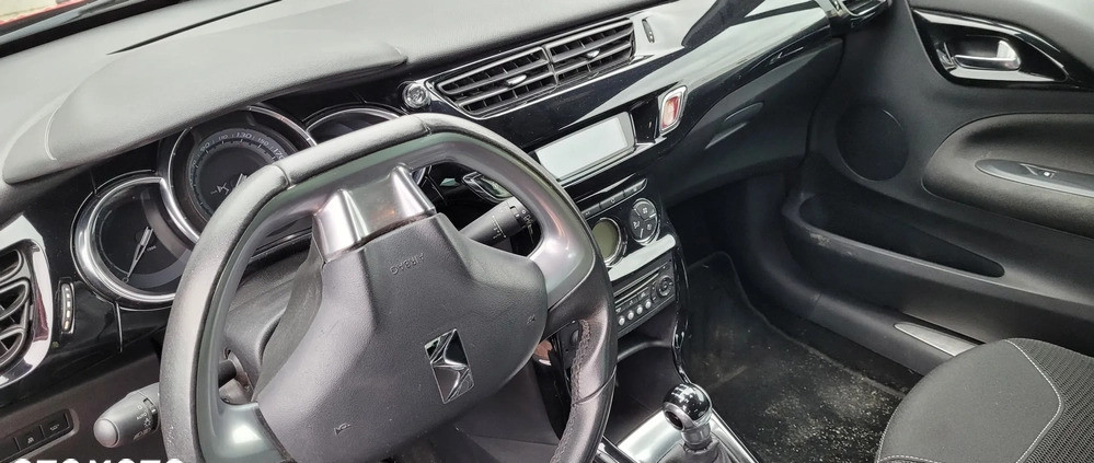 Citroen DS3 cena 31500 przebieg: 122000, rok produkcji 2015 z Pobiedziska małe 29